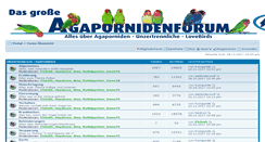 Desktop Screenshot of agapornidenforum.net